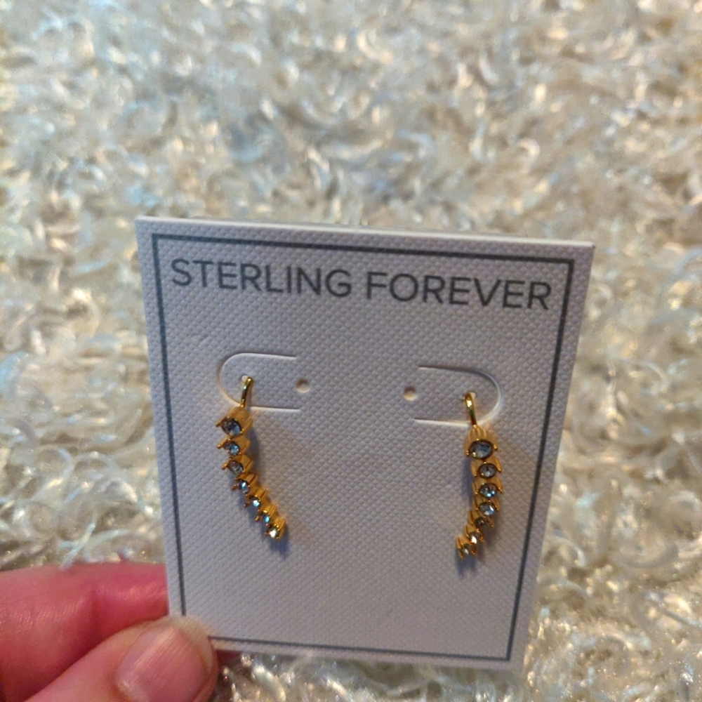 Women's Earrings NEW w Backings Lead And Nickel Free Ear Crawler